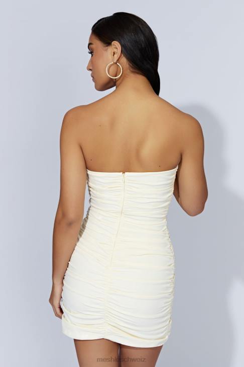 Meshki Victorie V-Hardware-Minikleid Knochen Kleidung 060V641