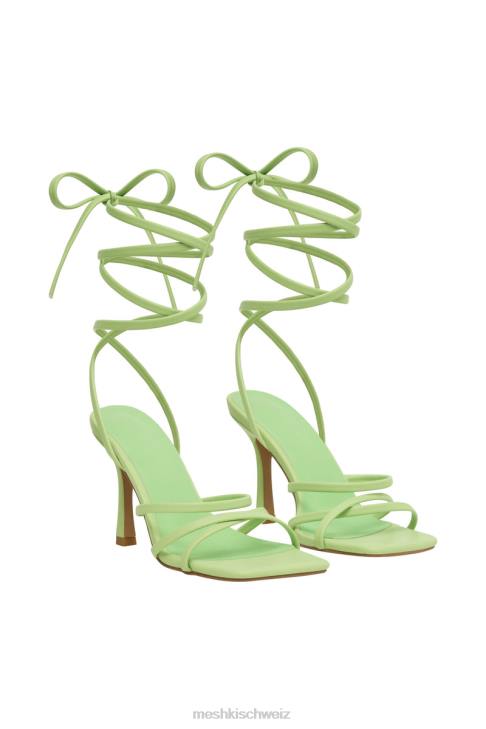 Meshki Milly-Wickelabsätze aus Kunstleder lindgrün Schuhwerk 060V1689