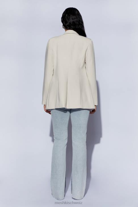 Meshki Rosana übergroßer, taillierter Blazer Weizen Kleidung 060V1657