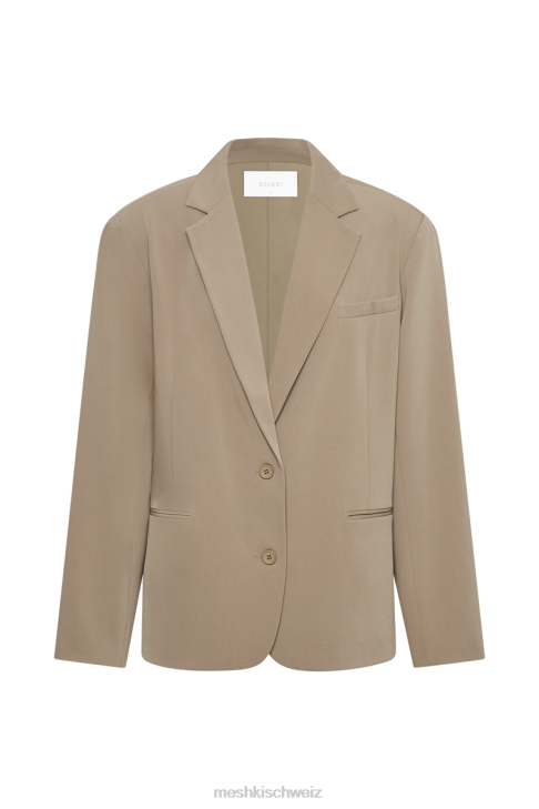 Meshki Simone übergroßer Blazer Olive Kleidung 060V1637