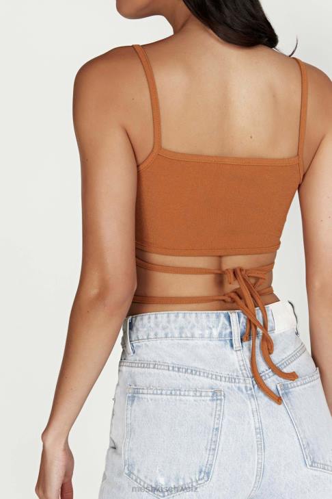 Meshki Ayesha hat ein Unterhemd ausgeschnitten Keks Kleidung 060V1201