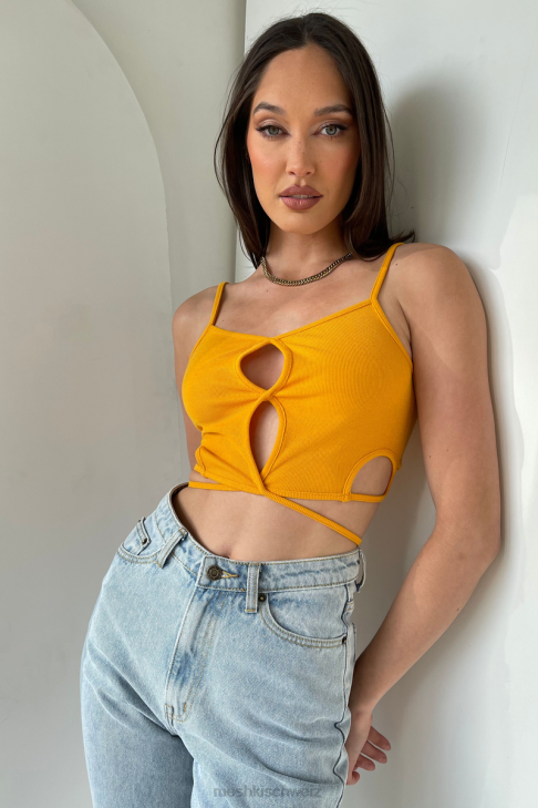 Meshki Ayesha hat ein Unterhemd ausgeschnitten Mango Kleidung 060V1199