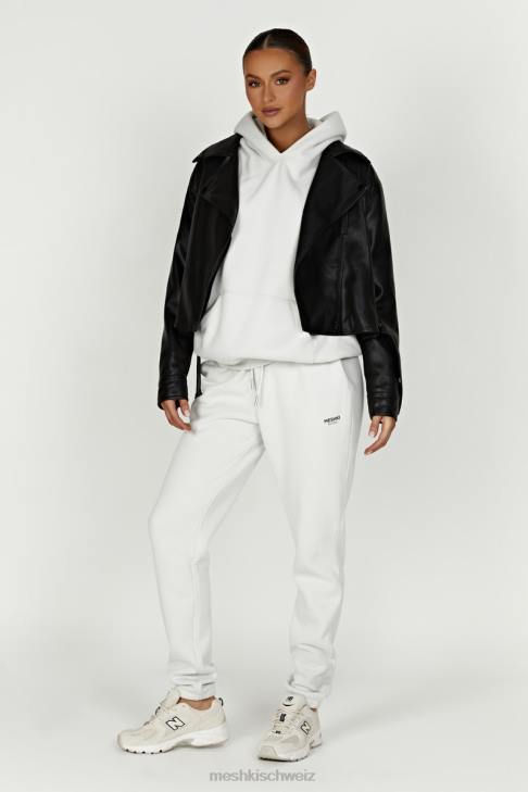 Meshki Kirby Kunstlederjacke Schwarz Kleidung 060V1633