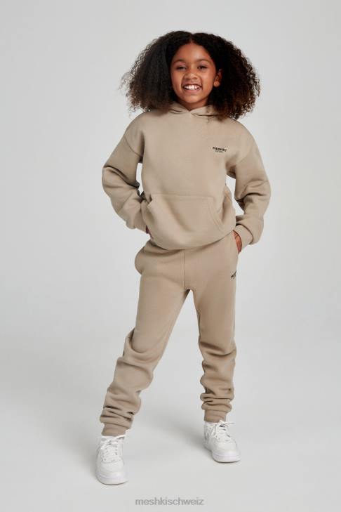 Meshki Bernie Ku Kapuzenpullover Zement Kleidung 060V1500