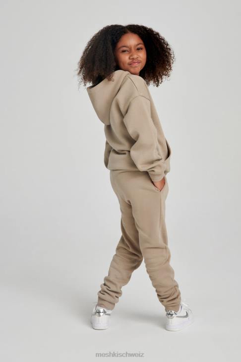 Meshki Bernie Ku Kapuzenpullover Zement Kleidung 060V1500