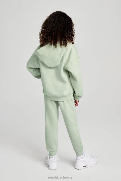 Meshki Bernie Ku Kapuzenpullover leichter Salbei Kleidung 060V1495