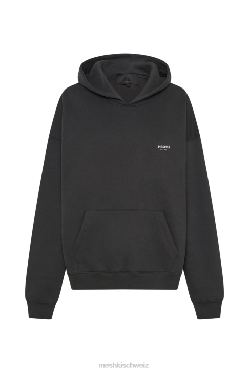 Meshki Bernie übergroßer Kapuzenpullover dämmerungsschwarz Kleidung 060V936