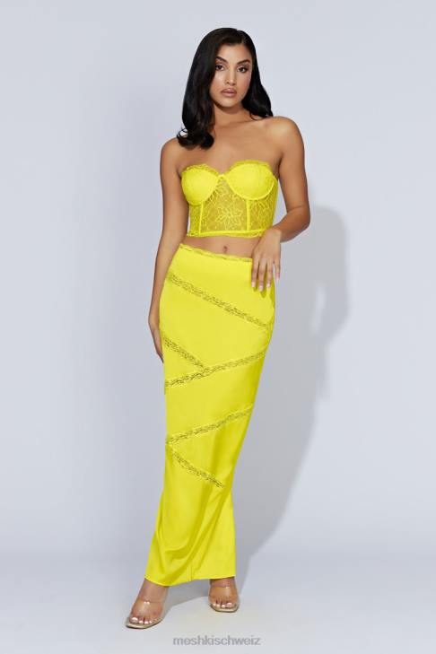 Meshki Alessandra Spitzenkorsett frisches Grün Kleidung 060V1071