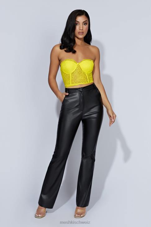 Meshki Alessandra Spitzenkorsett frisches Grün Kleidung 060V1071