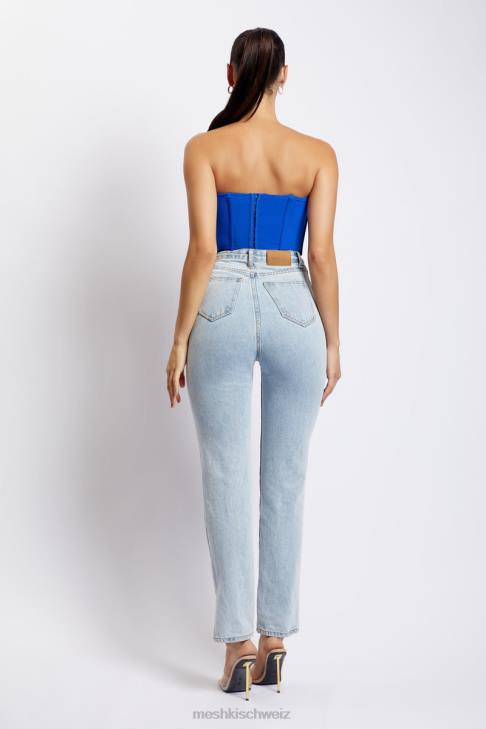 Meshki Allie Mesh-Korsett Kobaltblau Kleidung 060V1179