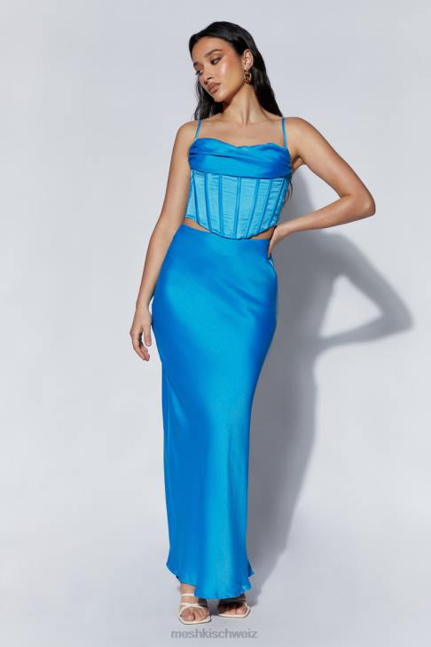 Meshki Cyra Korsett-Oberteil azurblau Kleidung 060V1068