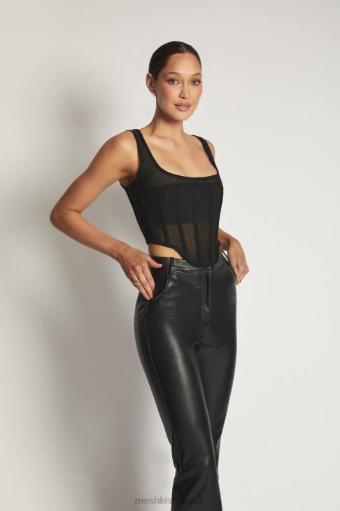 Meshki Delaney Korsett Bustier Schwarz Kleidung 060V875