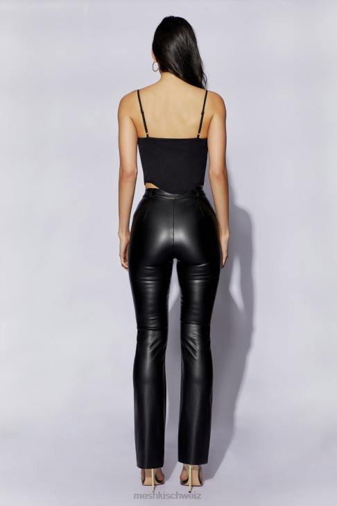 Meshki Janice langes Korsett-Oberteil Schwarz Kleidung 060V1051