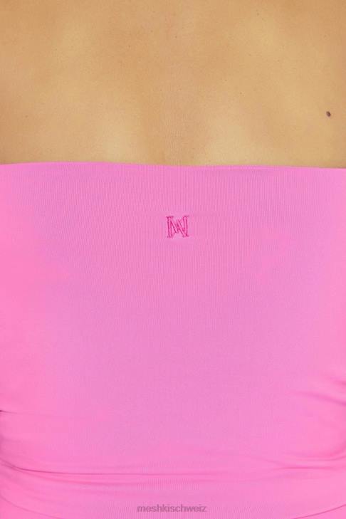 Meshki Kaitlyn Sweetheart-Top mit dünnen Trägern Kaugummirosa Kleidung 060V977