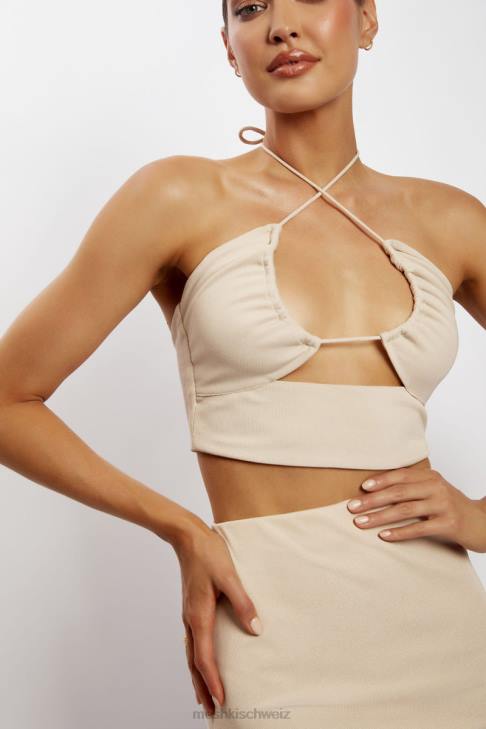 Meshki Renee Wickeloberteil mit Rüschen Stein Kleidung 060V1152