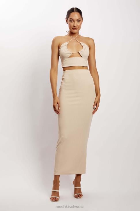 Meshki Renee Wickeloberteil mit Rüschen Stein Kleidung 060V1152