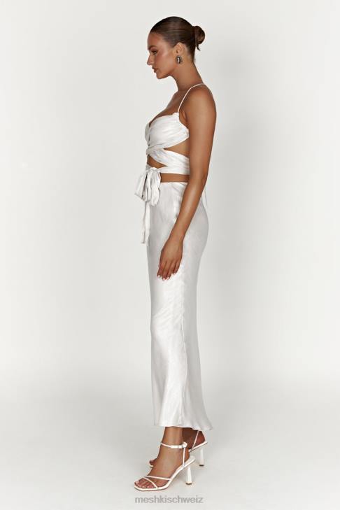 Meshki Wickeltop „Georgie“ zum Binden Perle Kleidung 060V1004