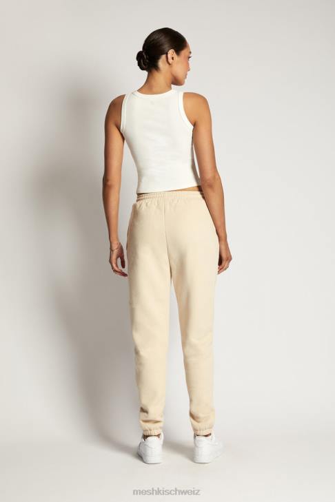 Meshki Zanna geripptes Tanktop Weiß Kleidung 060V863