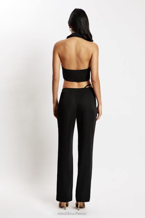 Meshki Kurze Weste von Semara Schwarz Kleidung 060V1155