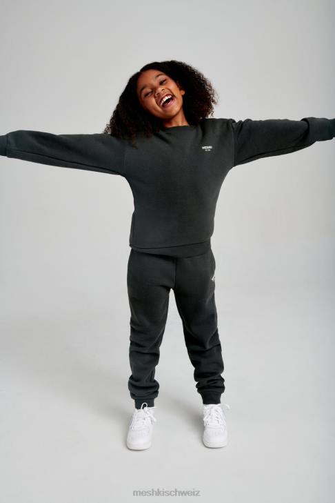 Meshki Phoenix Ku Pullover mit Rundhalsausschnitt dämmerungsschwarz Kleidung 060V1501