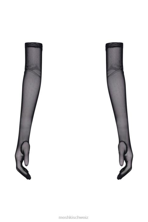 Meshki Selena-Mesh-Handschuhe Schwarz Zubehör 060V1678
